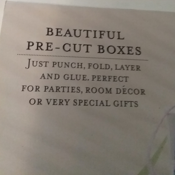 Gift Box Kit 24 Sheets of Pre-cut Gift Boxes - Hand make your own - New - Picture 2 of 8